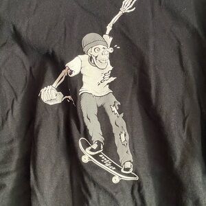 Powell Peralta bones love milk t-shirt Christian hosoi tony hawk skateboard